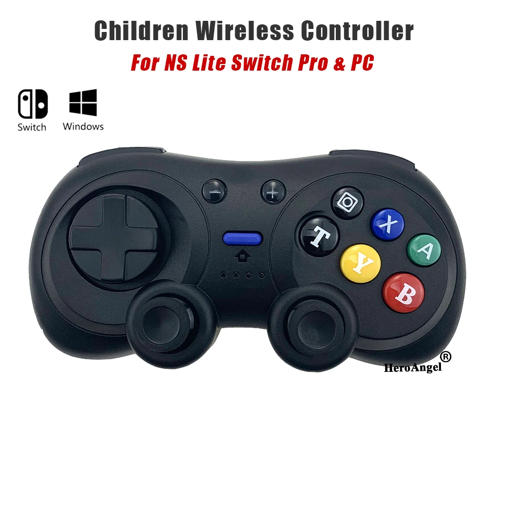 Children Wireless Bluetooth Pro Game Controller Turbo Gamepad Programming  Kid Joystick for Ninteno Switch & NS Lite Console PC|Gamepads| - AliExpress