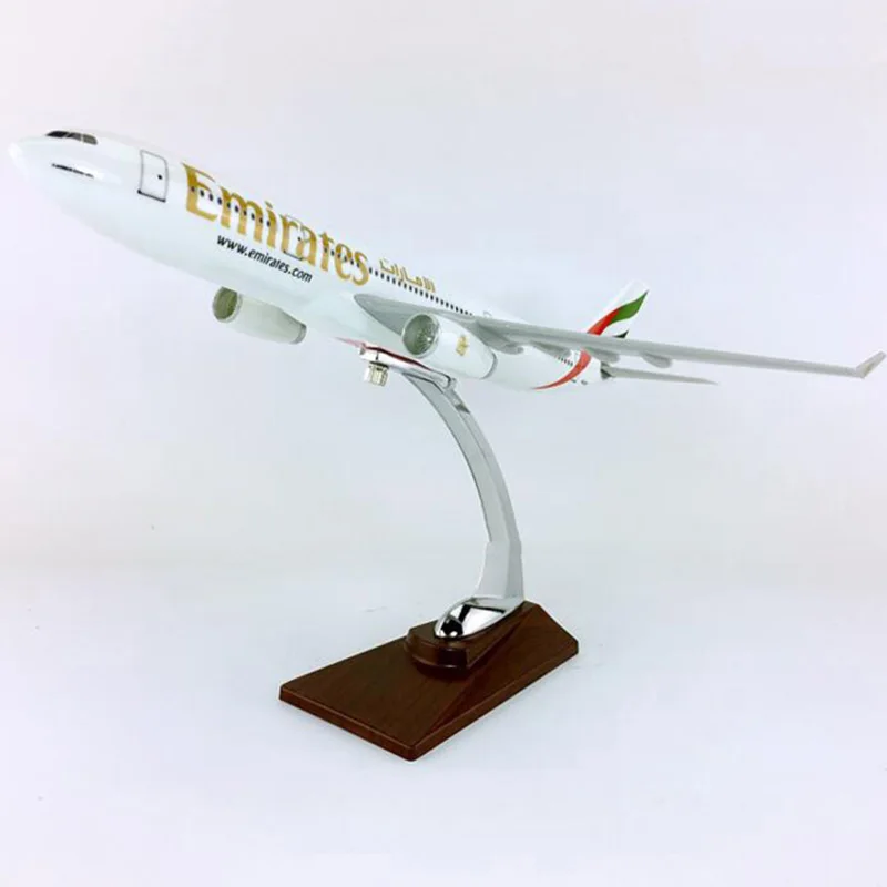 30 см самолет 1:200 масштаб Airbus A330-200 модель ОАЭ самолет W база литья под давлением сплав самолет игрушка коллекционная