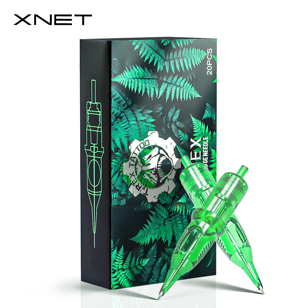 Картридж для тату-игл XNET TREX RL одноразовая стерилизованная безопасная тату-игла