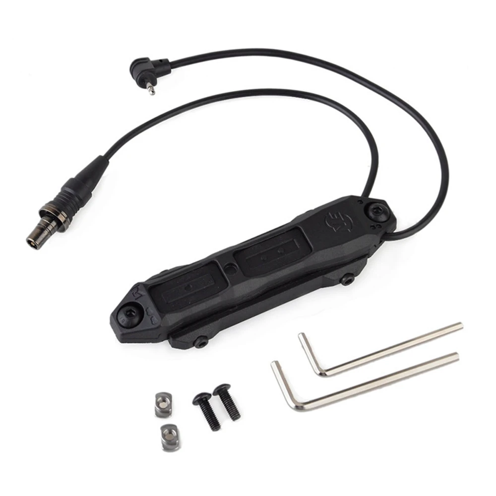WADSN M600C Sout Flashlight LED Light LA PEQ-15 Laser with Dual Control Augmented Pressure Switch Block Accessory Kit