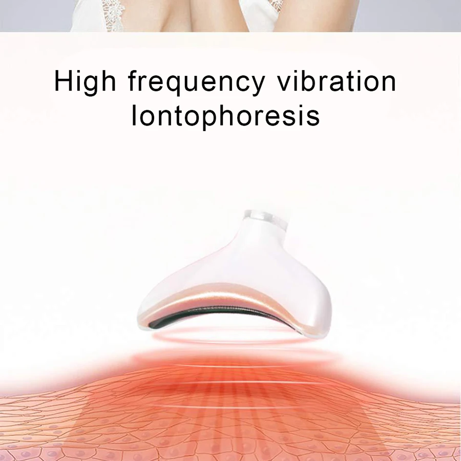 Iontophoresis Remove Neck Lines RF IPL Skin Lift Tighten Constant Temperature Hot Compress Thin Fac