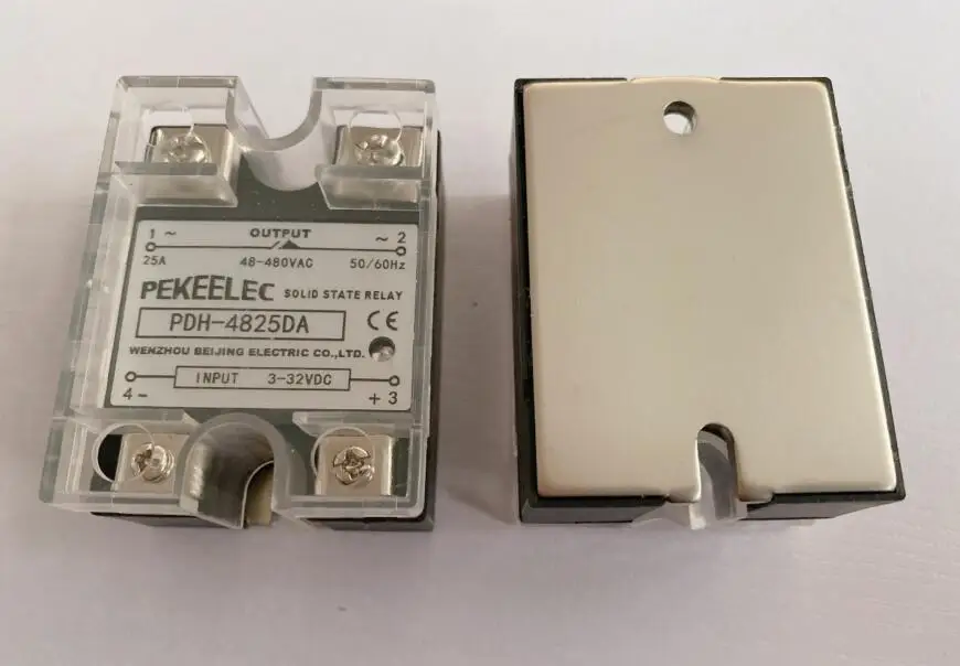 

PDH-4825DA 48-480VAC to 3-32VDC 25A SSR-25DA Single Phase Solid State Relay