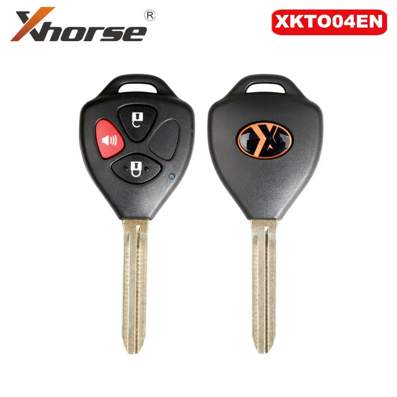 Универсальный пульт дистанционного управления Xhorse VVDI2 XKTO04EN для Toyota Style 3 кнопки VVDI