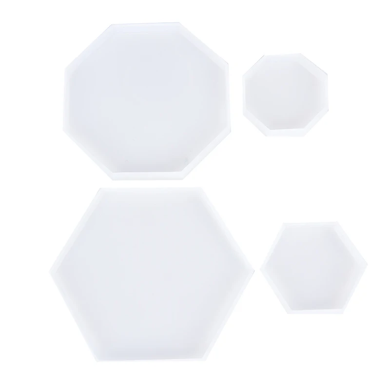 Геометрическая силиконовая форма «сделай сам» восьмиугольный Настольный набор пресс-форм пластырь ароматерапия Автомобильный