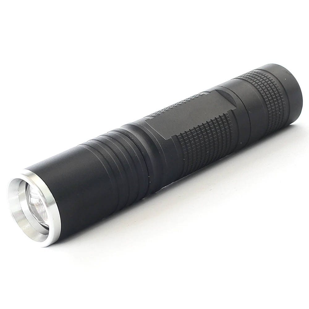 Z20S5 XM-L2 U3 LED Flashlight Aluminum Flashlight 2800 Lumens Adjustable Zoom Focus Flashlight Pen Light Black 5 Switch Mode custom flashlights