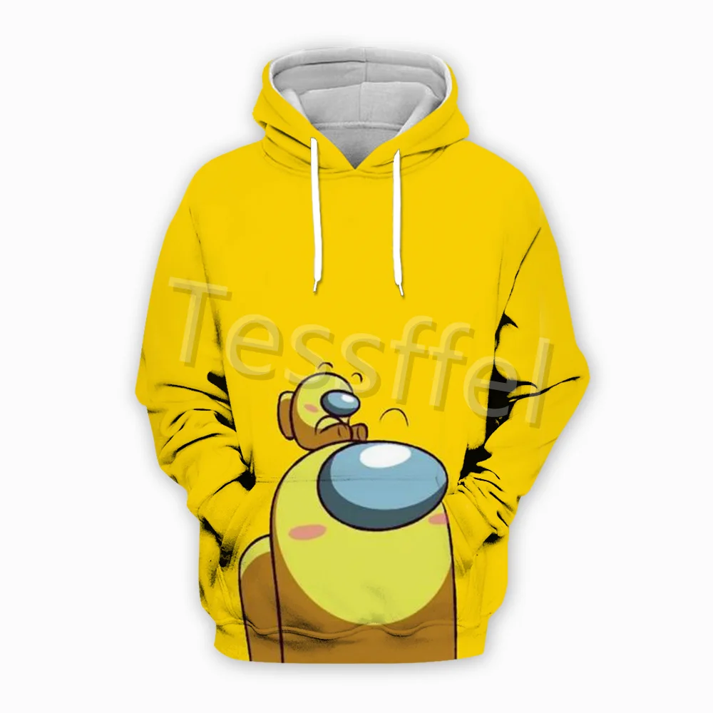 

Tessffel 3Dprinted Among Us Funny Game Hoodie Fashion Fall Winter Male Streetwear Sweatshirt Hip-Hop Hoodies Adult Kids Style-16