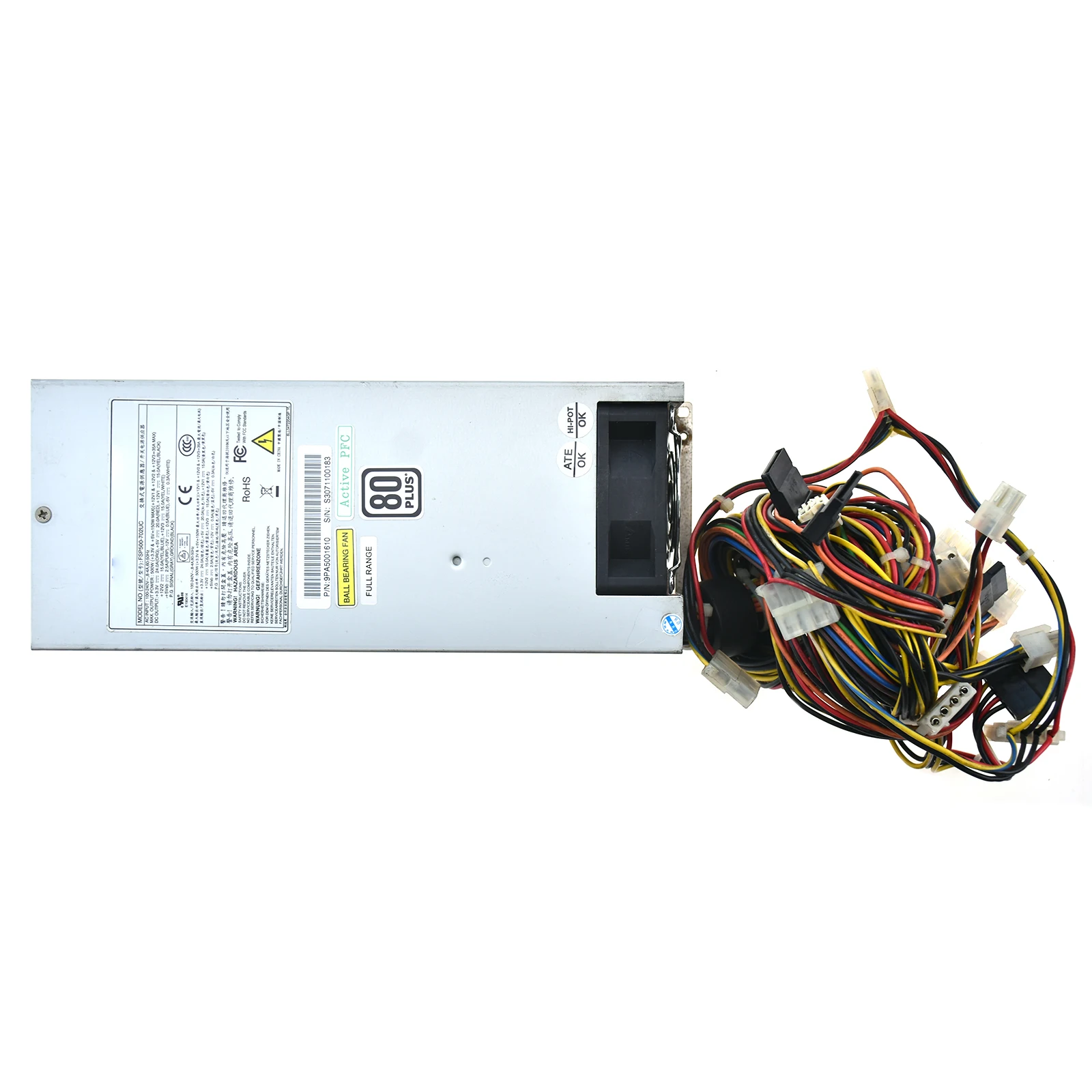 

For FSP FSP500-702UC 500W NF5245 M3 2U Rack Server Power Supply PSU