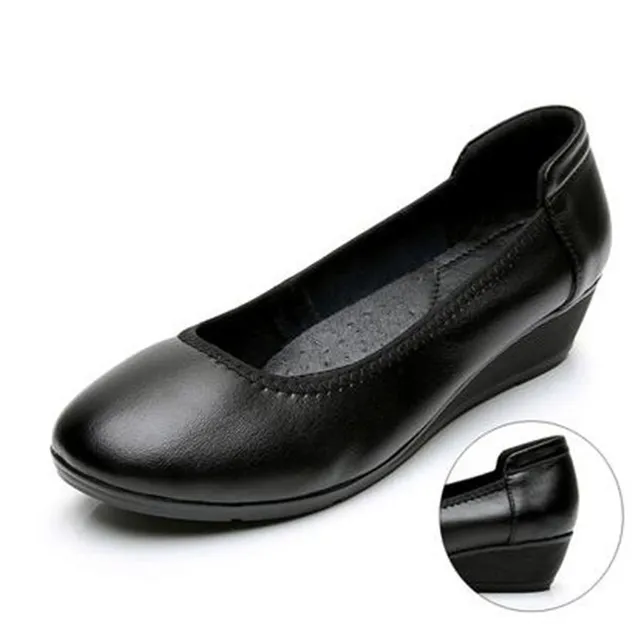 non slip black shoes for work