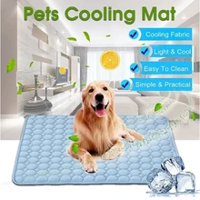 

Dog Mat Summer Cooling Pad Mat for Cats Dogs Blanket Breathable Pet Bed Washable Ice Pad Cushion for Small Medium Large Dogs