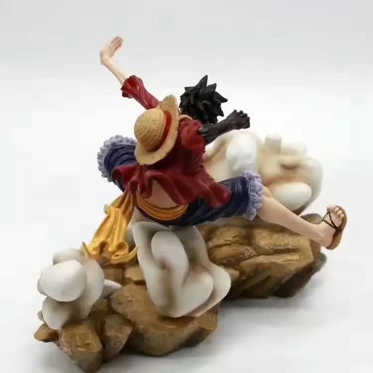 

One Piece GK Third Gear Luffy Elephant Gun Armed Color Top War Scene Statue Boxed Garage Kit Model