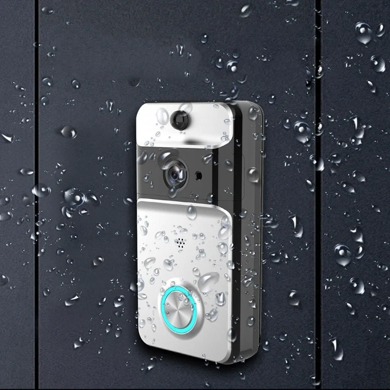 FFYY-Video Doorbell Waterproof Infrared Camera Wireless Wifi Intelligent Video Walkie-Talkie System