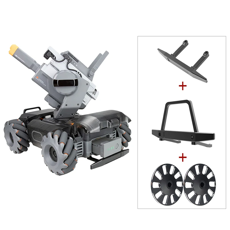 Ams-алюминиевый сплав защитные аксессуары набор для Dji Robomaster S1 анти-столкновения переднего бампера и заднего бампера защиты