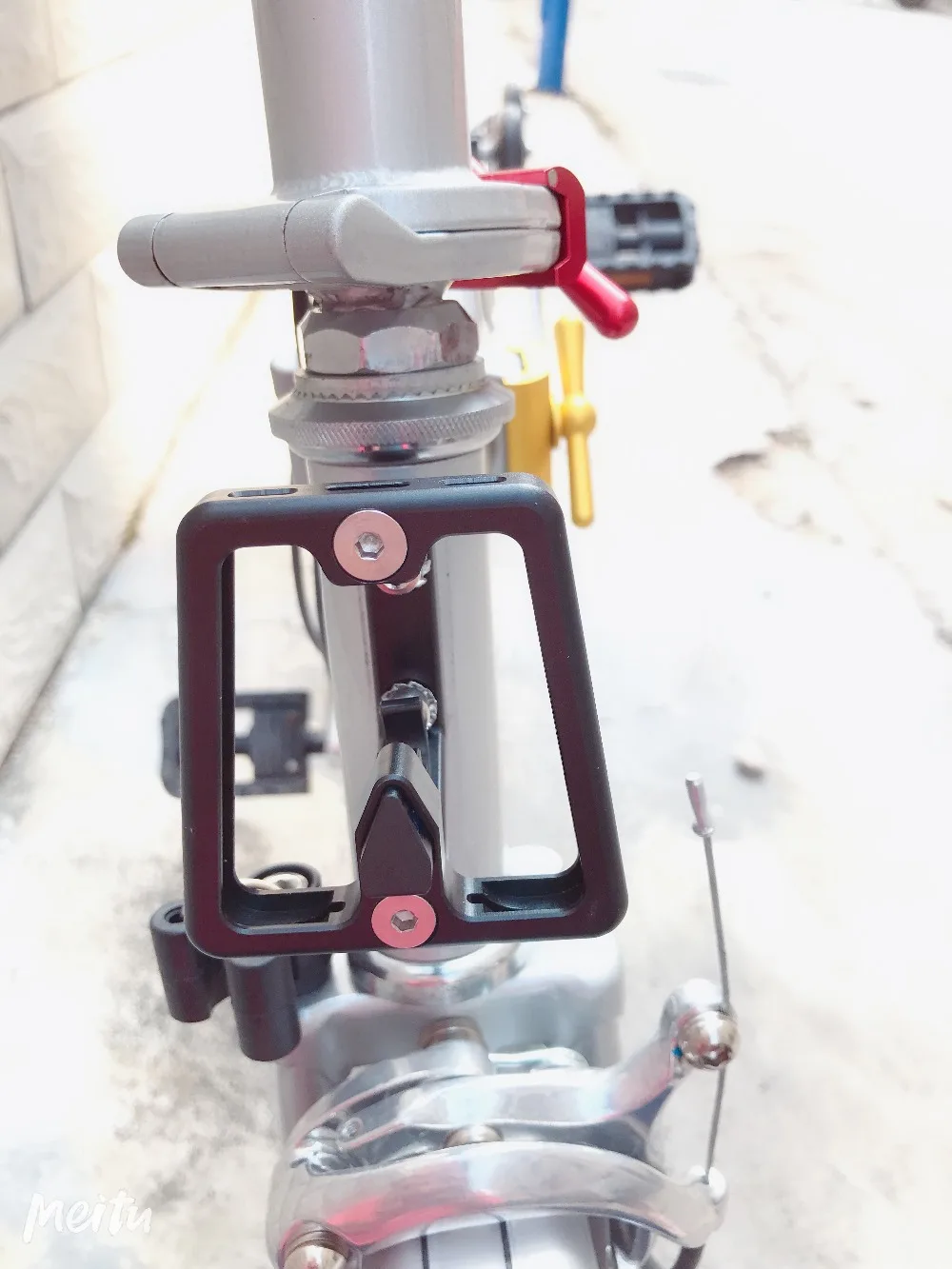 Складные велосипедные стойки Brompton, передняя грузовая стойка для велосипеда, крепление для переноски, передняя переноска из алюминиевого сплава, Аксессуары для велосипеда