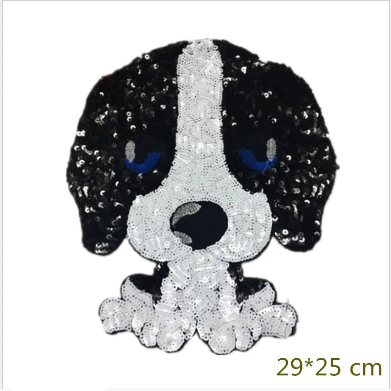 

Beaded Embroidered Clothes Decorated Cloth With Pet Dog Sequins