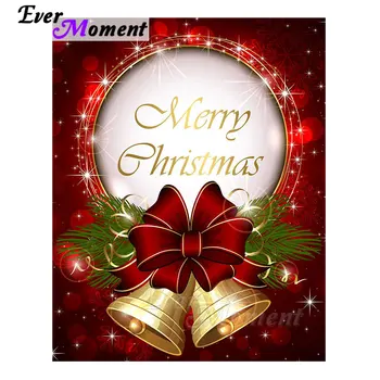 

Ever Moment Diamond Painting Art Merry Christmas Mosaic Making Full Square Resin Drills Festival DIY Craft Decoration 4Y706