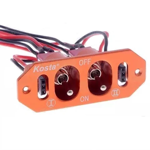 1PCS Oil Engine Dual Switch Refueling Plug Jet Turbine Switches DIY Spare Parts for RC Fixed Wing Aircraft Boat Model title=