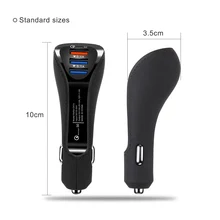 Быстрое зарядное устройство двойной usb-порт автомобильное зарядное устройство адаптер автомобиль телефон зарядное устройство для Xiaomi samsung iPhone X 8 7 5 6 быстрое зарядное устройство для телефона