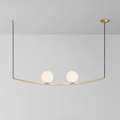 

Simplicity Nordic LED Pendant Lights For Dining Room Hotel Bar Black or Gold Glass Ball Long Pendant Lamp Hanging Fixtures E27