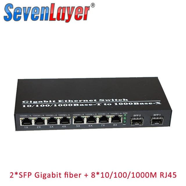 8 Port switch RJ45 Gigabit Ethernet switch with 8 port 10/100/1000M network  switch - AliExpress