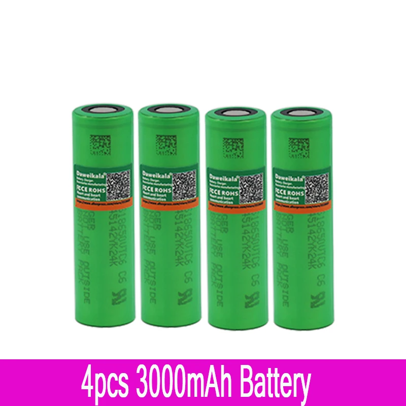 / VTC6 18650 V 3000 mAh Li ion 3,7 batera para SONY us18650 vtc6 3000 mAh batera USO+ USB зарядное устройство