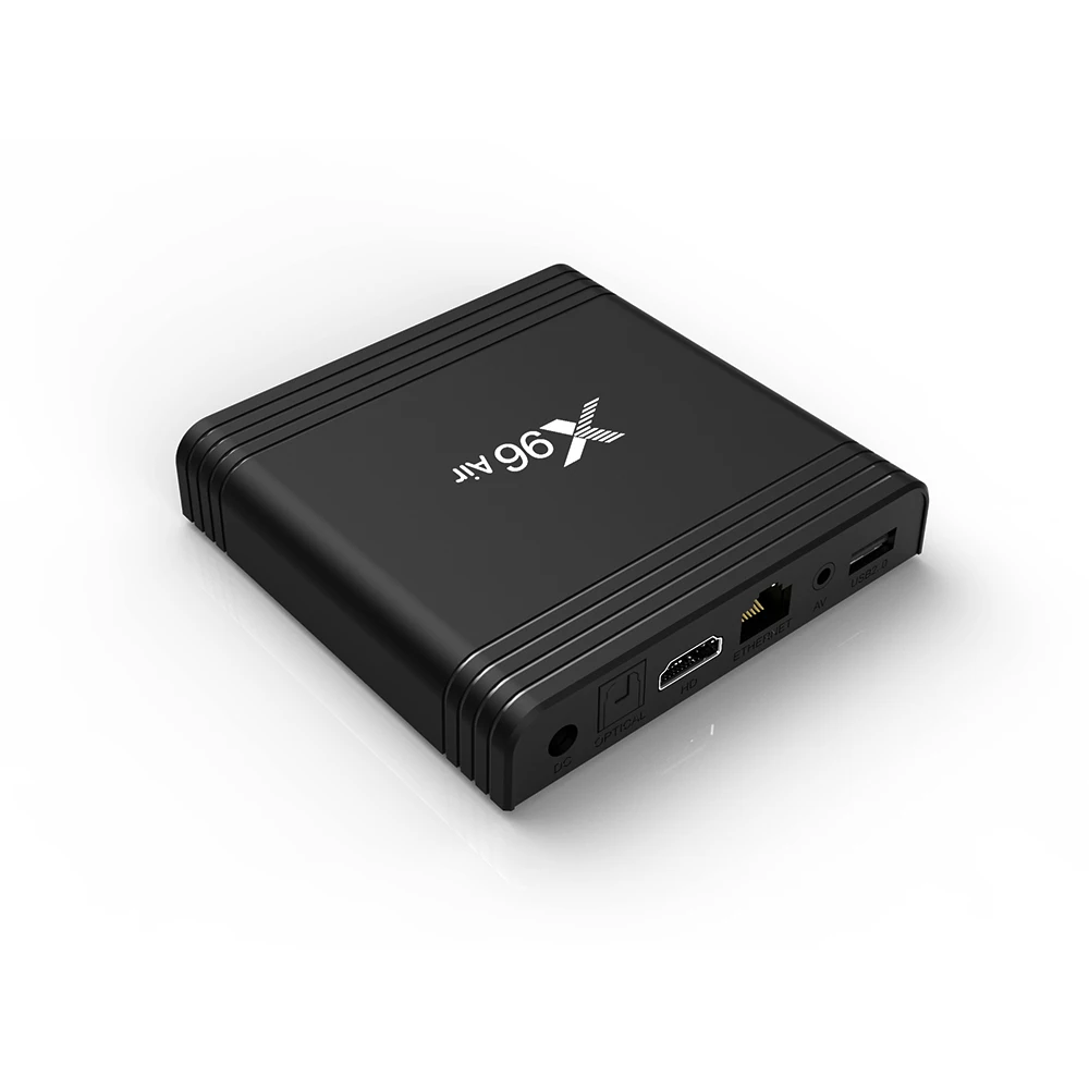 ТВ приставка X96 Air на Android 9 0 умная Amlogic S905X3 4K 4 ГБ 64 четырехъядерный процессор X96Air 2 4G