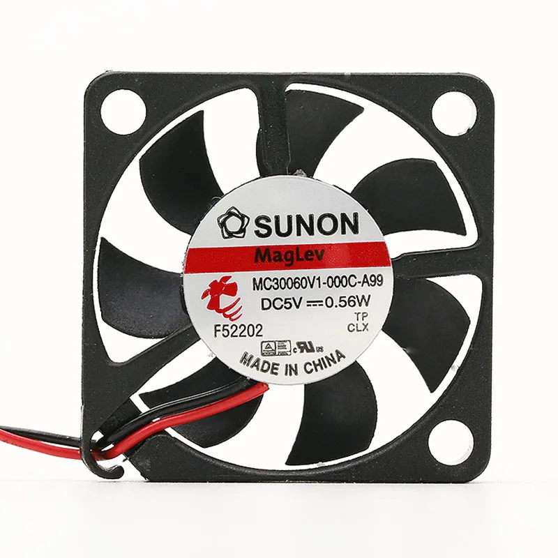 SUNON MC30060V1-000C-A99 Вентилятор охлаждения сервера DC 5V 0 56 W 30x30x6mm 2-проводной | Компьютеры
