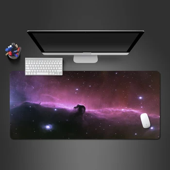 

Dazzling Scarlet Star Starry Sky Mouse Pad Personalized Creative Cool Natural Rubber Best-Selling Office Computer Keyboard Pad