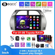 Android 10.1 2 Din Car Radio For Toyota RAV4 Auto Car Multimedia GPS Player 2Din 9“ 2.5D HD Screen A7 Quad-cores WIFI Bluetooth