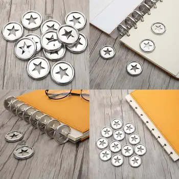 

28mm Notebook Mushroom Hole Button Plastic Accessories A5 Book Binder Buckle Disc Discs Hand Button Binding Loose Book