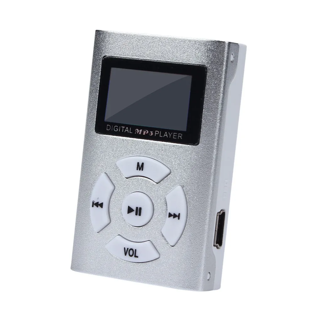 SL USB металлический мини Клип MP3-плеер 32 Гб спорт портативный музыкальный цифровой TF/SD слот-плеер mp 3 плеер карта работает z0916 - Цвет: SL