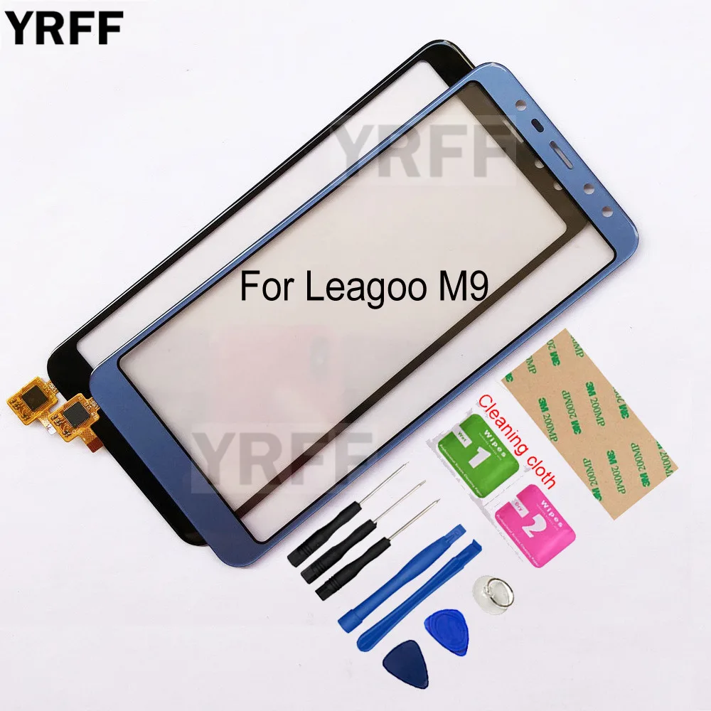 M9 телефон сенсорный экран для Leagoo M9 Pro сенсорный экран дигитайзер для ремонта сенсорного экрана Переднее стекло объектив сенсор