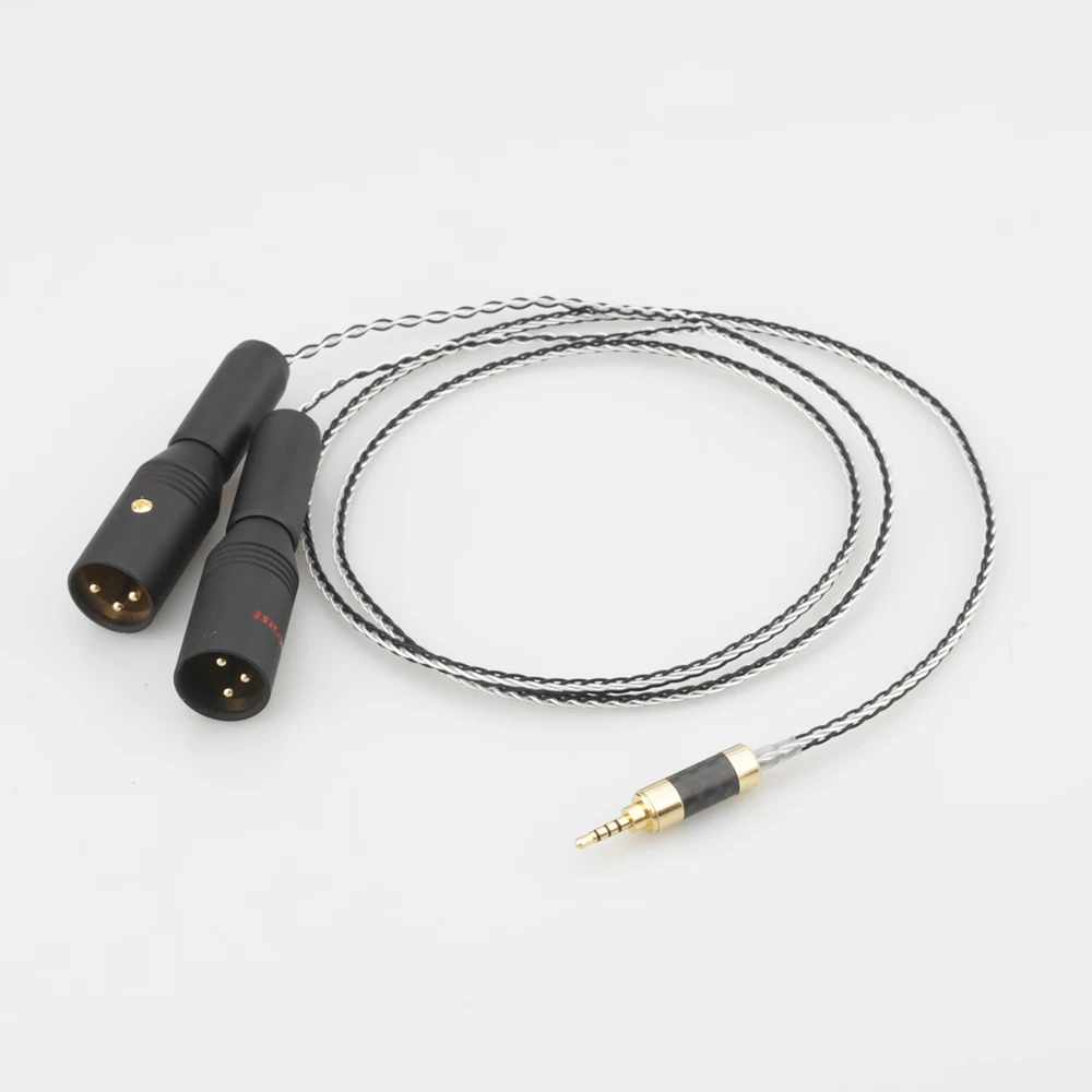 Hi End 2 5 мм TRRS сбалансированный штекер к XLR Штекерный кабель для Astell &amp Kern AK100II AK120II