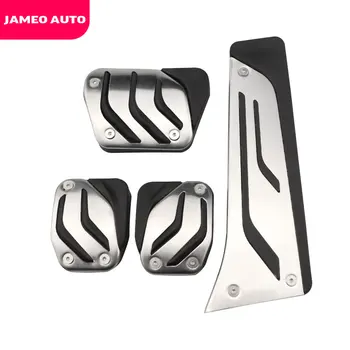 

Jameo Auto Stainless Steel Car Fuel Brake Pedals Pedal Cover for BMW 3 M3 X3 X4 X5 X6 F20 F30 E34 E39 E70 E71 E90 E46 GT3 LHD