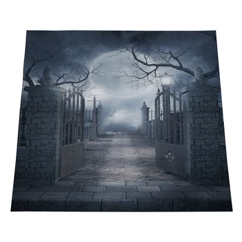 

Halloween Vinyl Studio Backdrop Photography Prop Photo Background 10x10ft