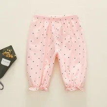 Летние противомоскитные штаны г., Детские Капри-шаровары в Корейском стиле детские штаны с воздухопроницаемой системой