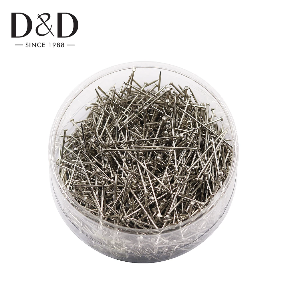 900pcs 26mm 스테인레스 스틸 스트레이트 핀 Dressmaker 고급 새틴 바느질 머리 핀 퀼트 쥬얼리 만들기 DIY 바느질 도구