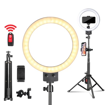 

9inch/23cm LED Selfie Ring Light with Tripod for Phone Photography Youtube Makeup Video Light