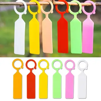 

10pcs/set Plastic Bonsai Hanging Tag For Nursery Planter Plate Garden Supplies Waterproof Markers Labels Plant Notice Seedl B5Q2
