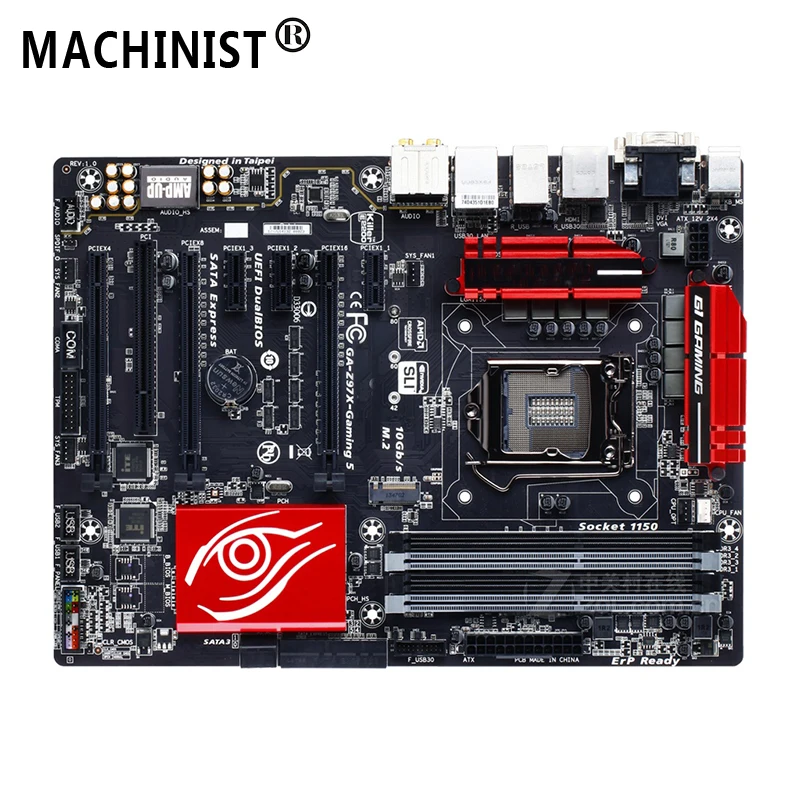 

For Gigabyte Z97X-Gaming 5 Desktop motherboard MB Intel Z97 LGA 1150 ATX DDR3 32GB SATA3.0 USB3.0 M.2 100% fully Tested