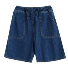 2022 nova moda verão bermuda calças de brim shorts das mulheres de cintura alta calças curtas na altura do joelho shorts jeans mujer