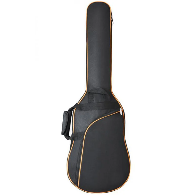 Оксфорд ткань футляр для электрогитары носки для девочек Gig Bag двойные ремни Pad 8 мм хлопок утолщение мягкий чехол