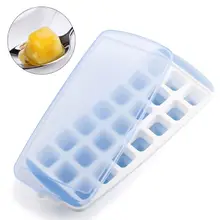 3 упаковки силиконовых лотков для льда гибкие с защитой от разлива легко снимаются лотки для льда