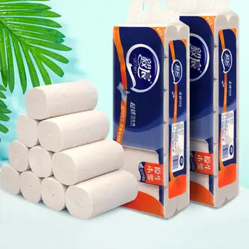 

12 Roll Pcs Toilet Paper Soft Paper Print Interesting Toilet Paper Table Kitchen Towel Multi-Fold Papel High Quality NEW