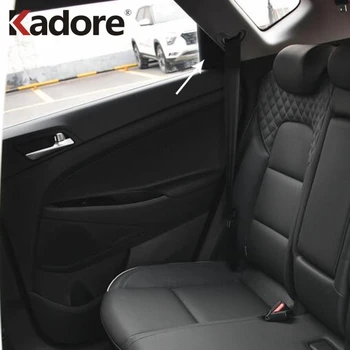

For Hyundai Tucson 2019 2020 Carbon Fiber Car Interior Rear Door Audio Speaker Decorative Cover Trim Auto Accessories Sticker