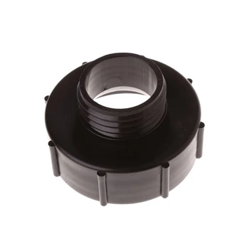 

2020 New IBC Tote Tank Food Grade Drain Adapter 3.94\" Coarse Thread To 1.97\" Hose Faucet Valve