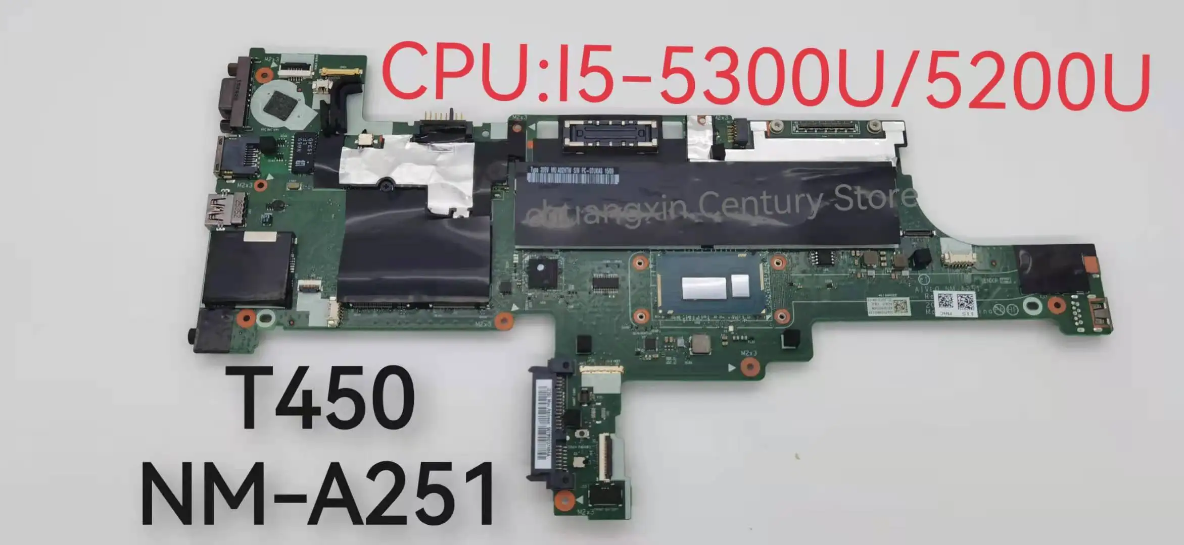 Для ThinkPad T450 Материнская плата ноутбука AIVL0 NM-A251 процессор i5 5300U/5200U DDR3