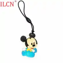 S50 1K 13,56 Mhz UID брелок сменный перезаписываемый IC карта тег жетон брелок RFID мультфильм шаблон брелок с кольцом контроль доступа 1 шт