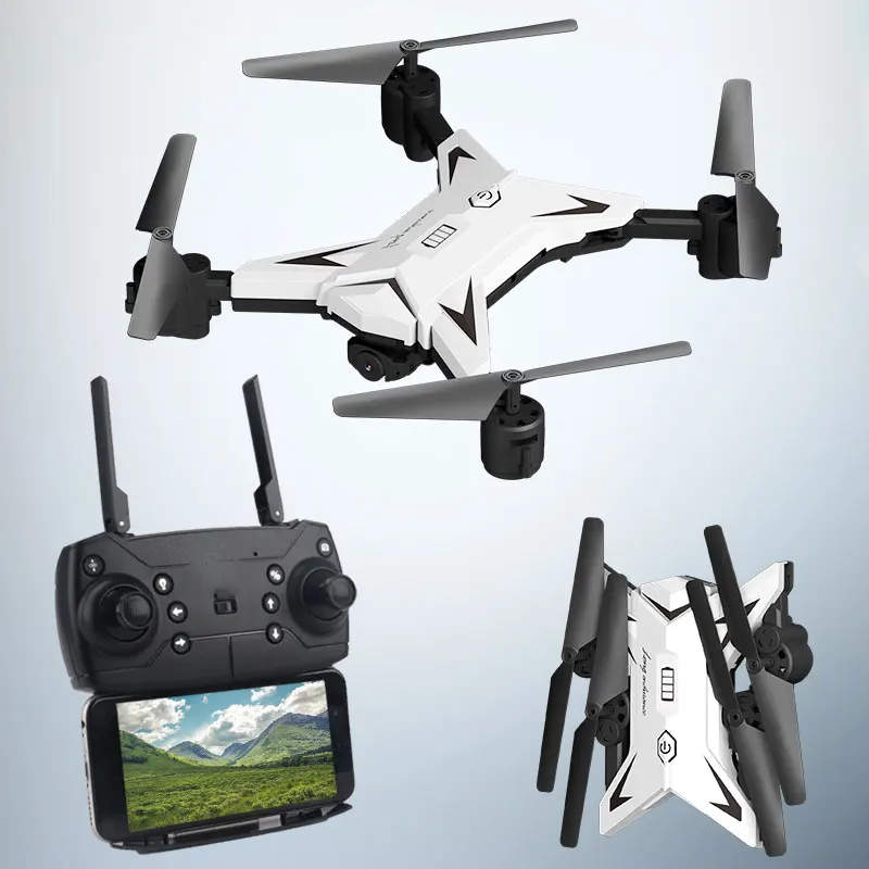 Gift 2.4G 4CH 6-Axis 480P Drone Stable Gimbal App Control Altitude Hold FPV HD Camera Foldable Electronic Toys Photography
