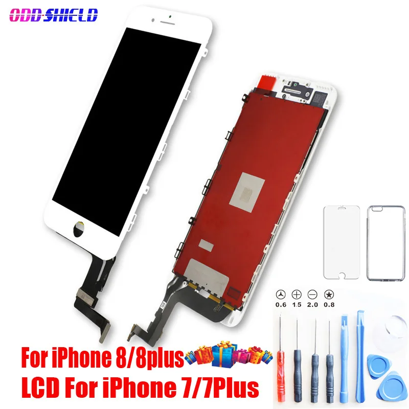 

For iPhone 7/8 plus 7G 8G Black/White Assembly Display Digitizer LCD Touch Screen No Dead Pixel Quality AAA+++ with Gifts