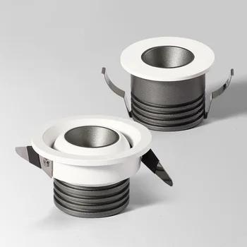 

10pcs/lot Mini 3W Ceiling Spot Light 110V 220V COB LED Wall Wash Lighting Home Showroom Small Recessed Downlight Lamps Hole 35mm